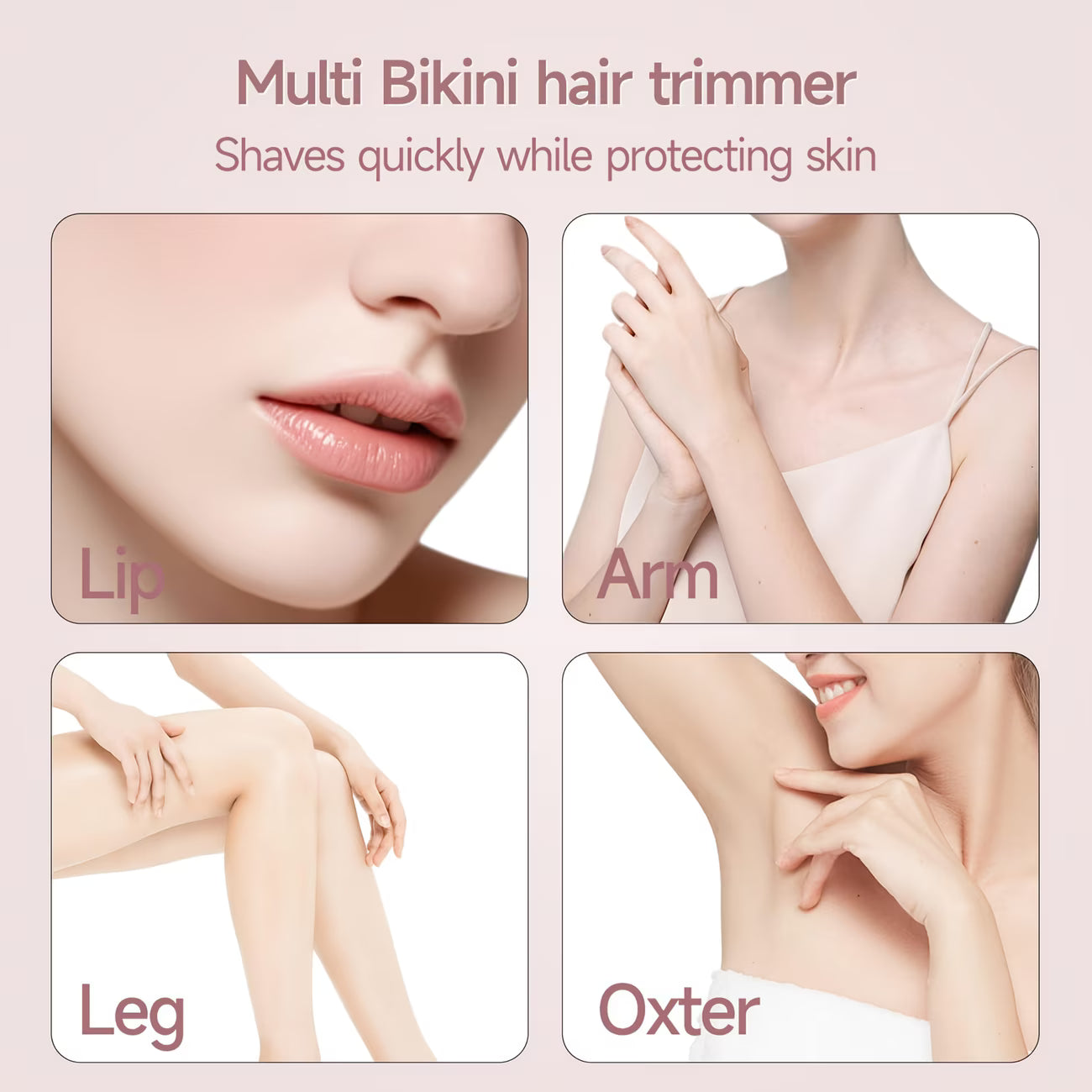 2-in-1 Electric Hair Remover for Women